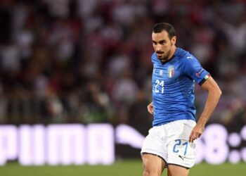 Davide Zappacosta con la maglia della Nazionale (Foto LaPresse)