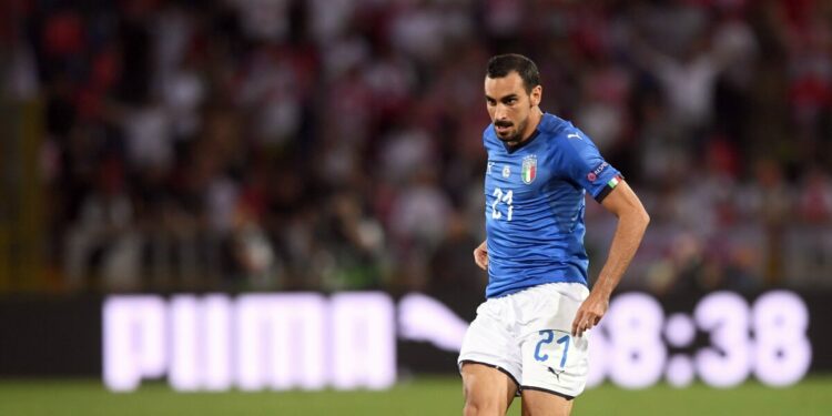 Davide Zappacosta con la maglia della Nazionale (Foto LaPresse)