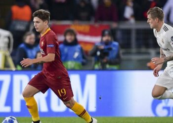 Ante Coric, centrocampista croato della Roma (Foto LaPresse)