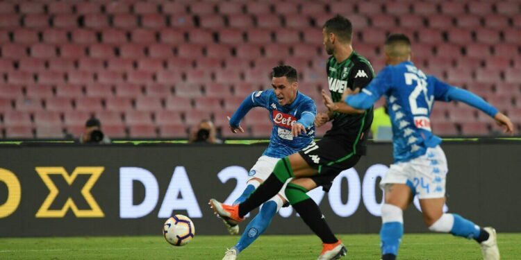 Diretta Sassuolo Napoli (Foto LaPresse)