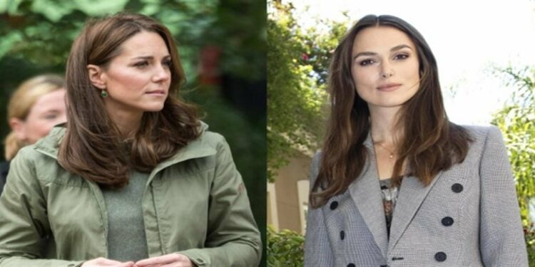 Keira Knightley contro Kate Middleton