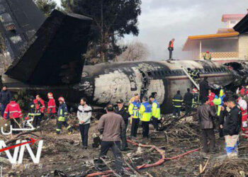 Iran, Boeing 707 si schianta