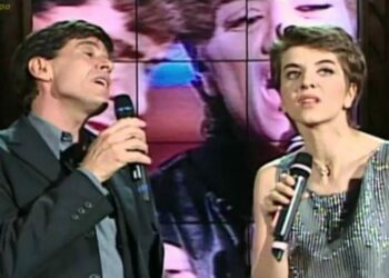 Barbara Cola e Gianni Morandi (Facebook)