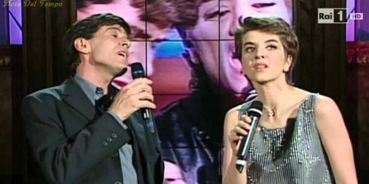 Barbara Cola e Gianni Morandi (Facebook)