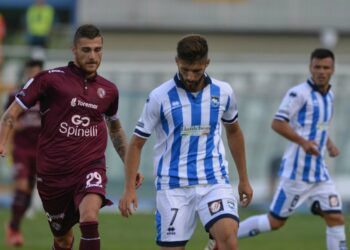 video Livorno Venezia (Foto LaPresse)