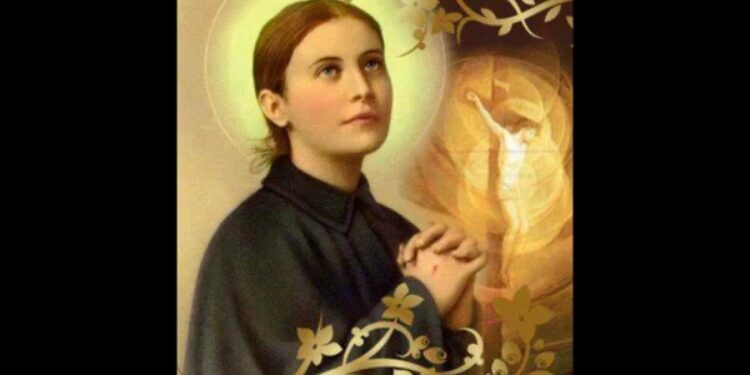 Santa Gemma Galgani, immagine Ejobnet Info, figura della santa