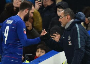 Higuain e Sarri