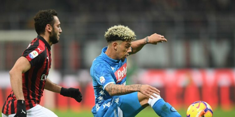 Calciomercato Napoli Malcuit (Foto LaPresse)