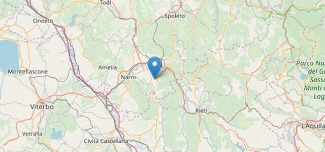 Terremoto a Terni M 3.0