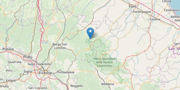 Terremoto Firenze (Ingv)