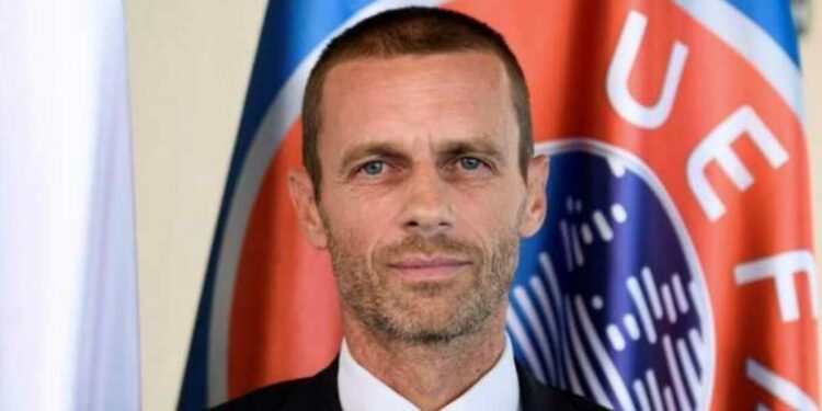 Alexander Ceferin, presidente Uefa (foto da Twitter)