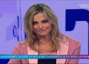 Francesca Fialdini a La Vita in Diretta