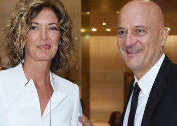 Sandra Bonzi e Claudio Bisio