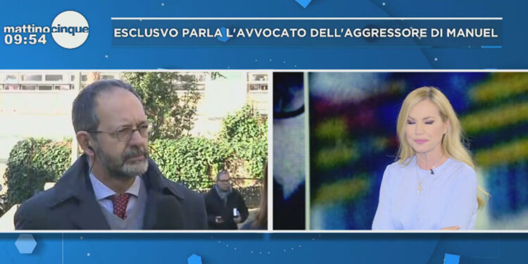 Lite panicucci avvocato Marinelli in diretta tv