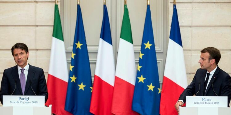 Italia-Francia, l'incontro dei presidenti