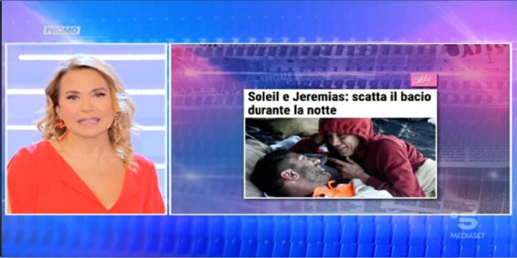 Barbara d'Urso non nomina Jeremias a Pomeriggio 5