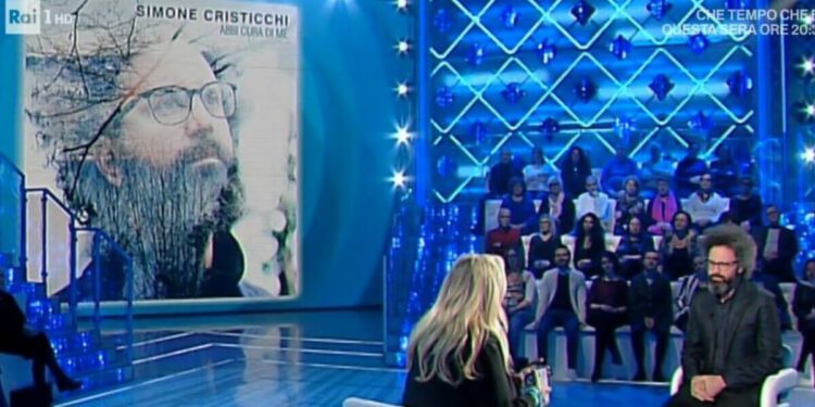 Simone Cristicchi a Domenica In