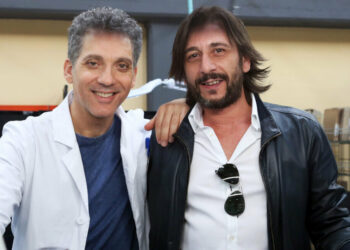 Beppe Fiorello ed Enzo Muscia