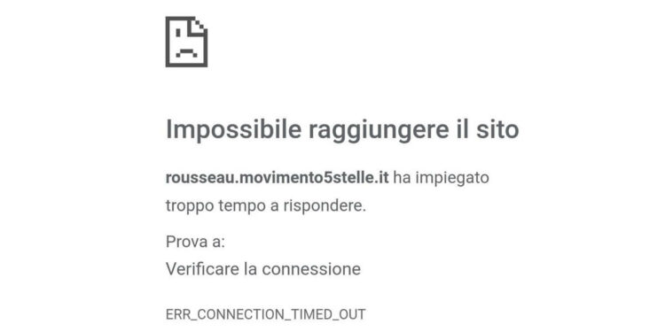 Rousseau, piattaforma M5s in tilt