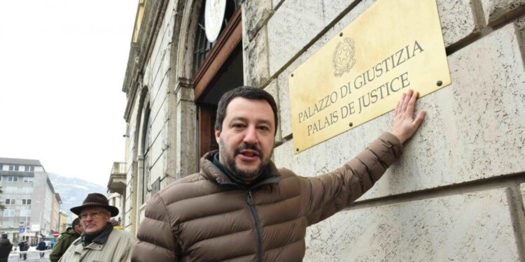 Salvini ad Aosta