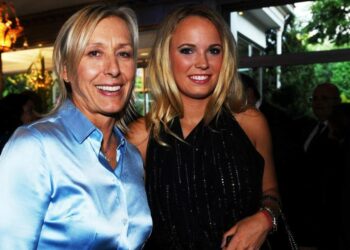 Martina Navratilova e Caroline Wozniacki