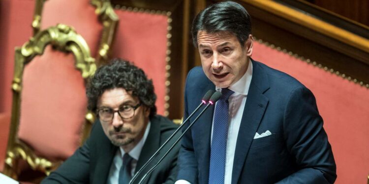 Premier Conte al Senato