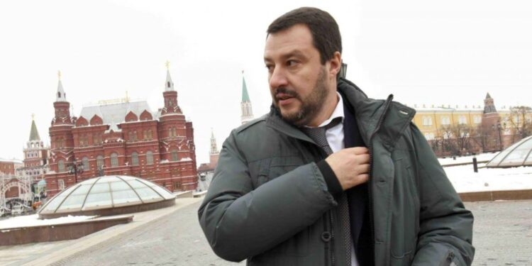 Salvini in Russia