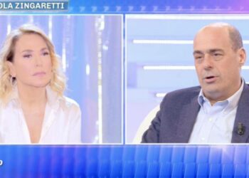 Nicola Zingaretti a Pomeriggio 5