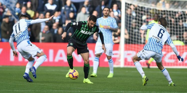 Video Sassuolo Spal  (Foto LaPresse)