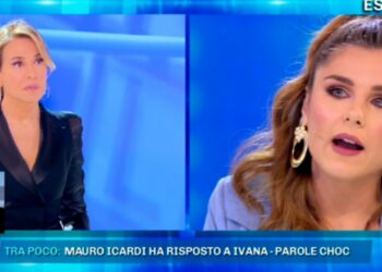 Ivana Icardi a Domenica Live