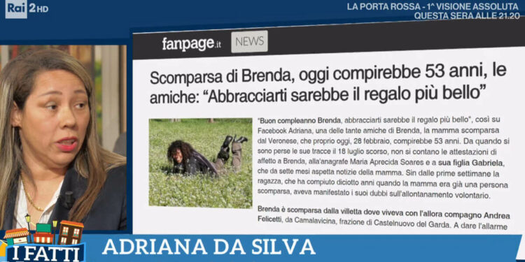 Brenda, scomparsa da Verona