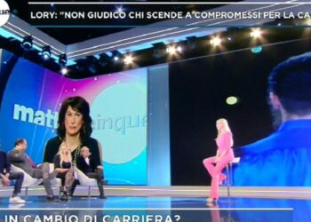 Lory del Santo Mattino 5