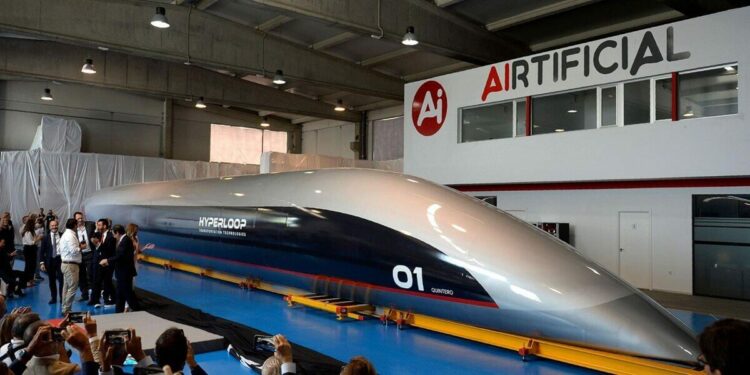 Hyperloop (Foto: LaPresse)