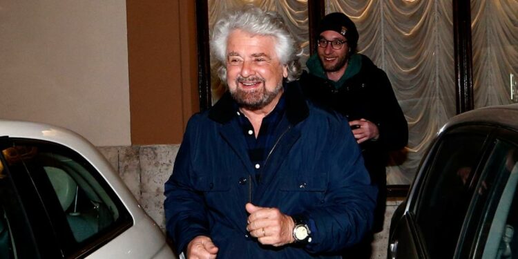 Beppe Grillo a Roma