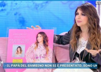 Cristina D'Avena a Domenica Live