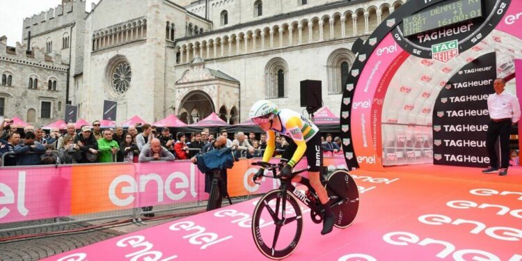 cronometro trento giro d'italia