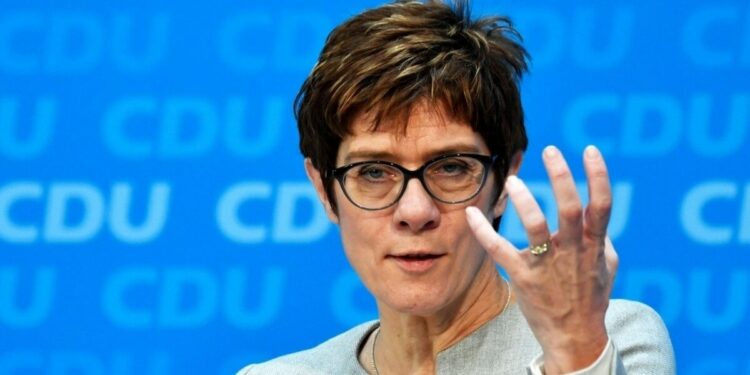 Annegret Kramp-Karrenbauer (Lapresse)