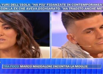 Federica Pacela contro Yuri Rambaldi a Pomeriggio 5