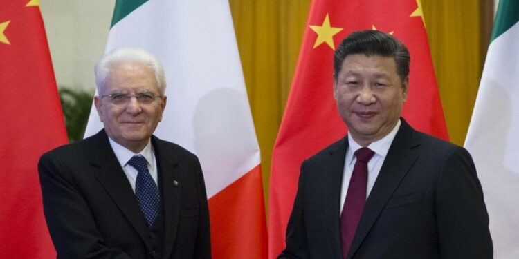 Italia-Cina, Mattarella con Xi Jinping