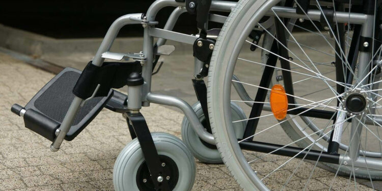 carrozzina disabile