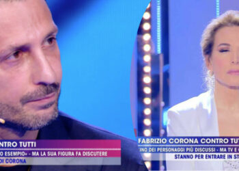 Fabrizio Corona e Barbara d'Urso