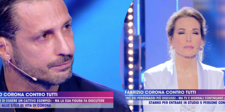 Fabrizio Corona e Barbara d'Urso