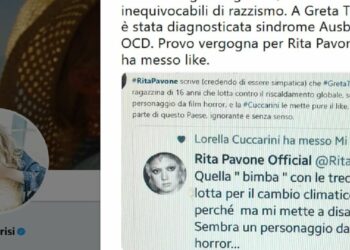 Heather Parisi contro la Cuccarini e la Pavone su Twitter