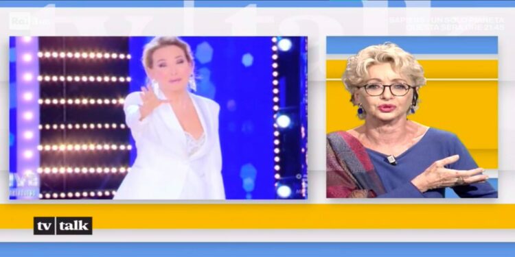 Enrica Bonaccorti a Tv Talk