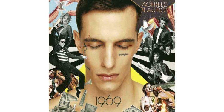 La cover di "1969", il nuovo disco di Achille Lauro