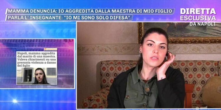 Mamma aggredita a scuola a Napoli