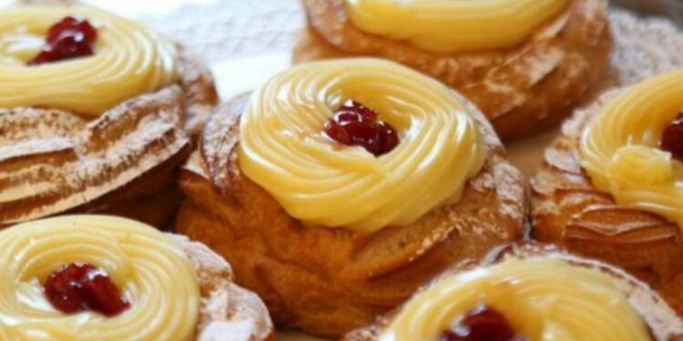 Zeppole San Giuseppe (foto da pagina Facebook "I Sapori della Campania")