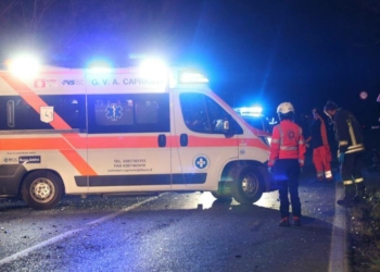 Ambulanza in incidente