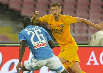 Napoli Roma (LaPresse)