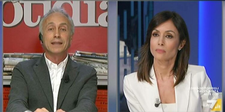 Travaglio vs Carfagna a Otto e Mezzo